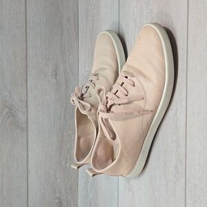 Ecco Womens Leather Sneakers shoes sz 40/9